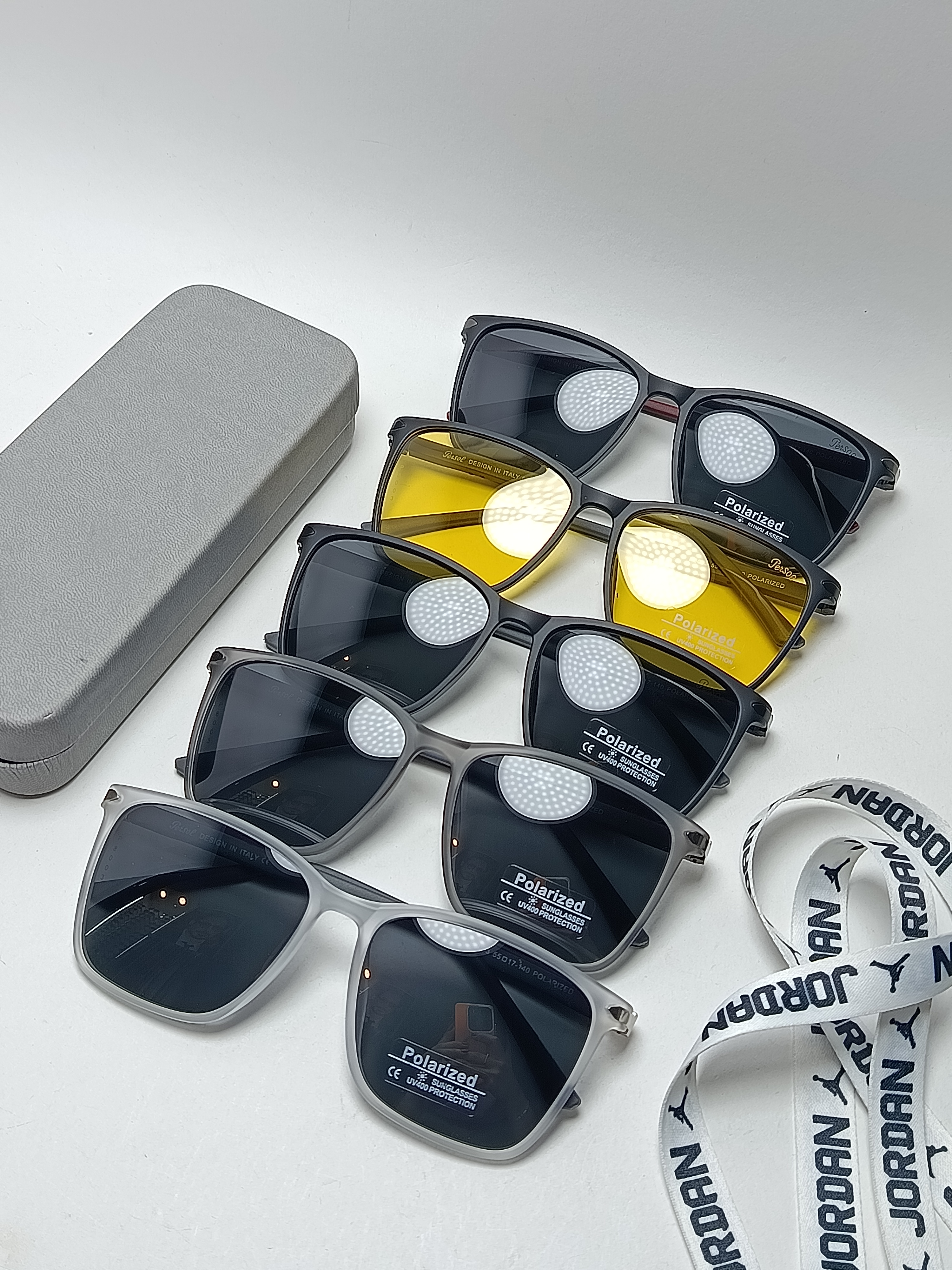 عینک آفتابی کائوچو پلاریزه persol مدل 8003